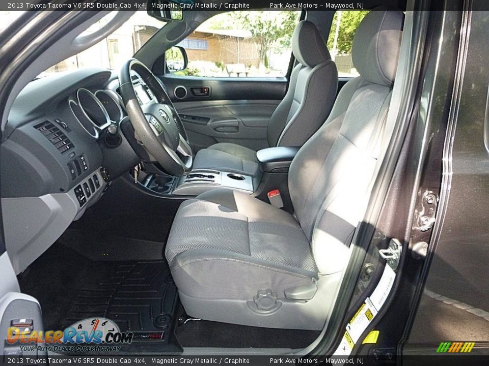 2013 Toyota Tacoma V6 SR5 Double Cab 4x4 Magnetic Gray Metallic / Graphite Photo #12