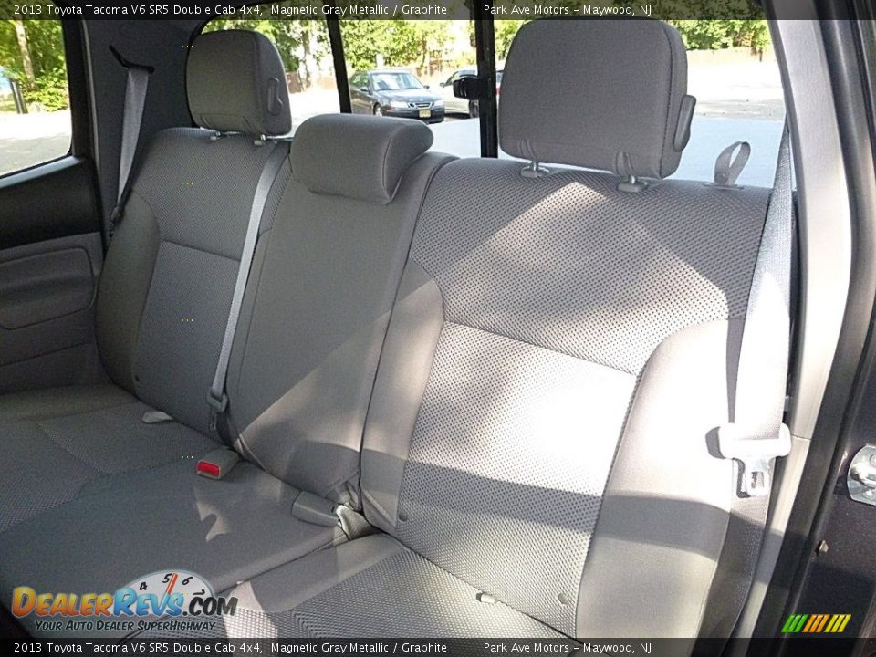 2013 Toyota Tacoma V6 SR5 Double Cab 4x4 Magnetic Gray Metallic / Graphite Photo #14