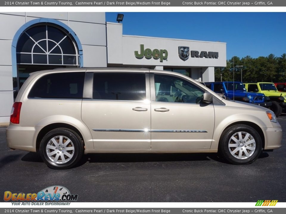 2014 Chrysler Town & Country Touring Cashmere Pearl / Dark Frost Beige/Medium Frost Beige Photo #8