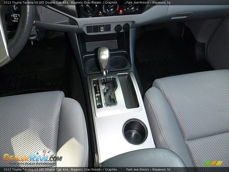 2013 Toyota Tacoma V6 SR5 Double Cab 4x4 Magnetic Gray Metallic / Graphite Photo #28