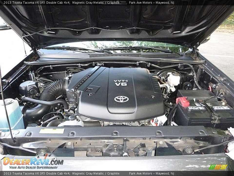 2013 Toyota Tacoma V6 SR5 Double Cab 4x4 Magnetic Gray Metallic / Graphite Photo #33