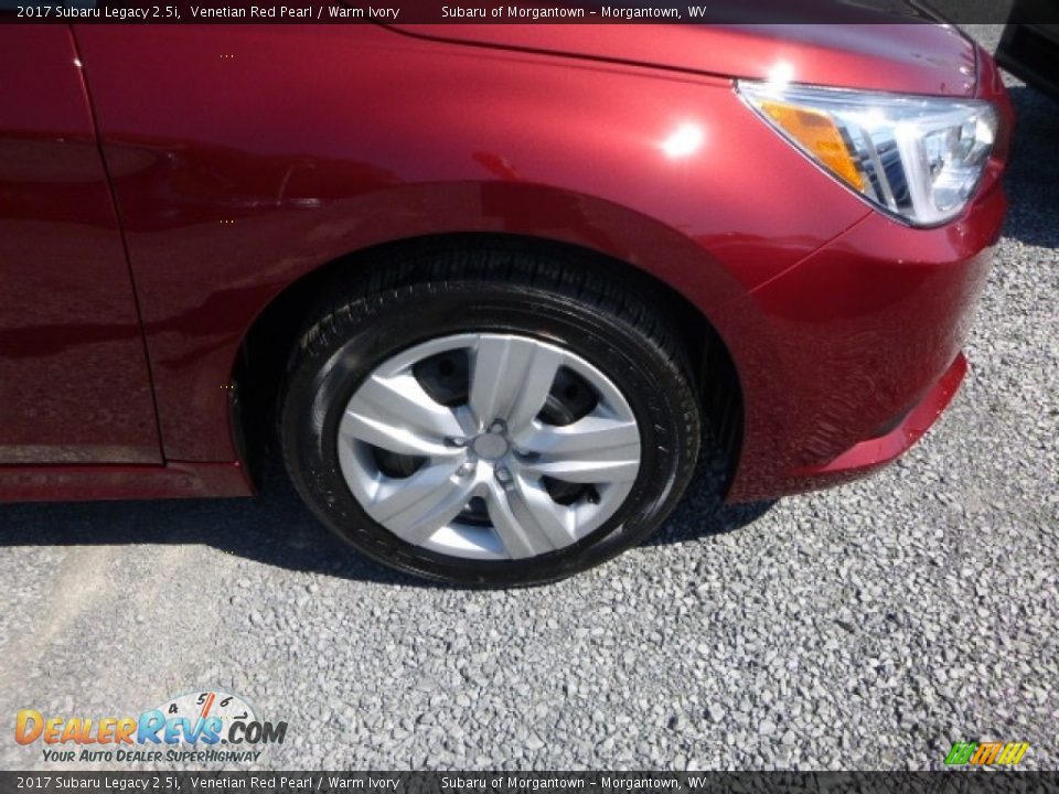 2017 Subaru Legacy 2.5i Venetian Red Pearl / Warm Ivory Photo #2