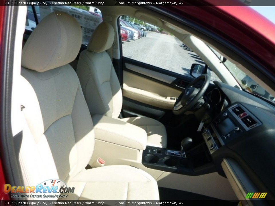 2017 Subaru Legacy 2.5i Venetian Red Pearl / Warm Ivory Photo #3