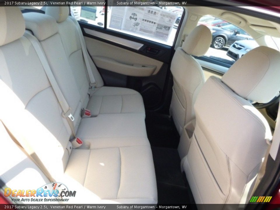 2017 Subaru Legacy 2.5i Venetian Red Pearl / Warm Ivory Photo #4