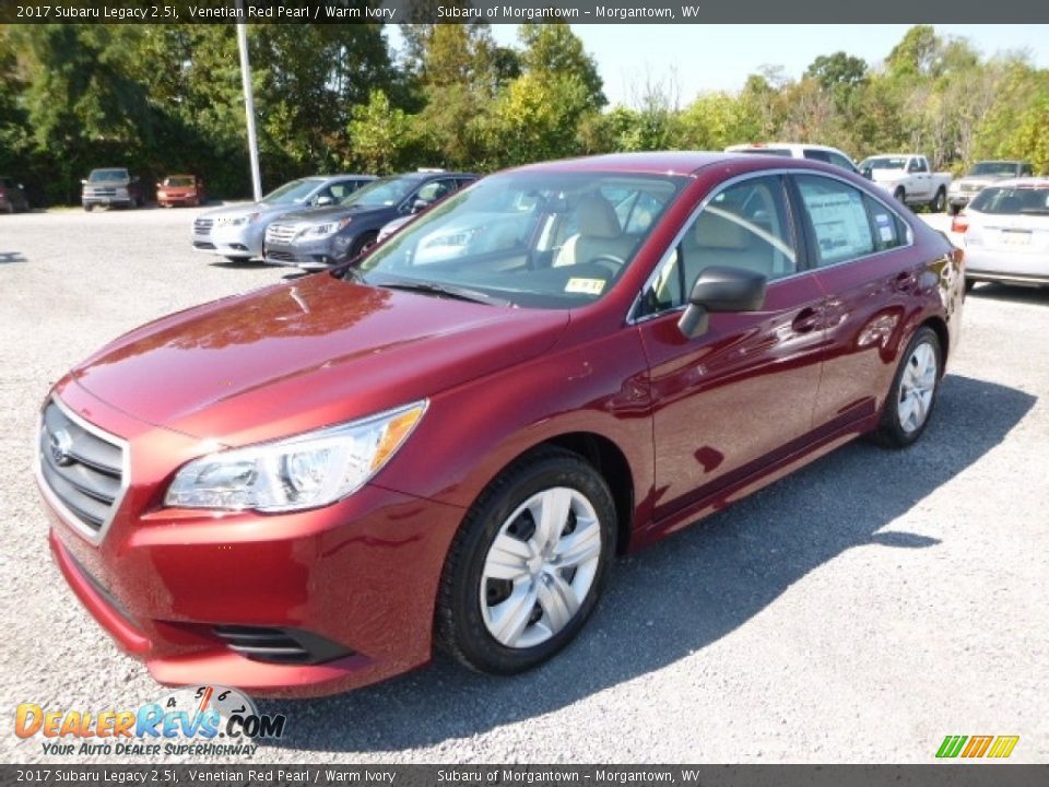 2017 Subaru Legacy 2.5i Venetian Red Pearl / Warm Ivory Photo #10