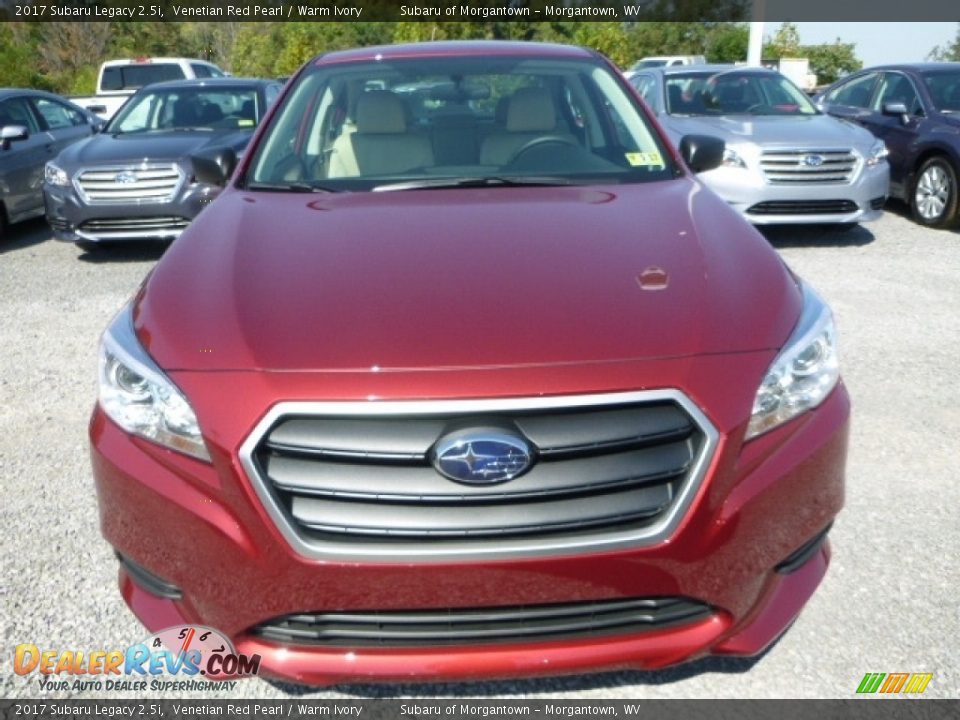2017 Subaru Legacy 2.5i Venetian Red Pearl / Warm Ivory Photo #11