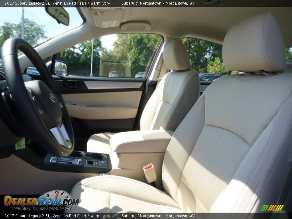 2017 Subaru Legacy 2.5i Venetian Red Pearl / Warm Ivory Photo #12