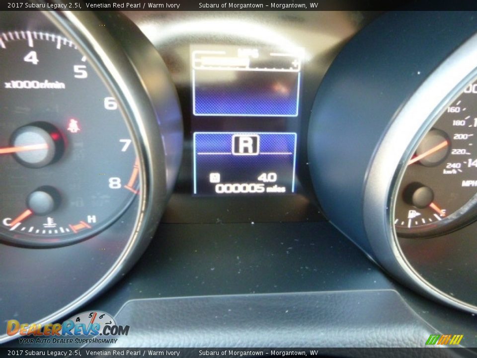 2017 Subaru Legacy 2.5i Venetian Red Pearl / Warm Ivory Photo #17
