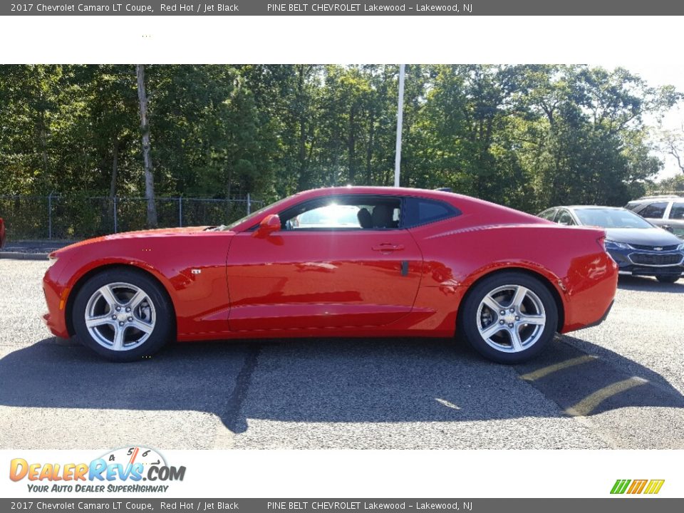 2017 Chevrolet Camaro LT Coupe Red Hot / Jet Black Photo #3