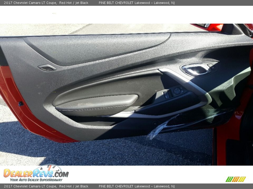 2017 Chevrolet Camaro LT Coupe Red Hot / Jet Black Photo #6