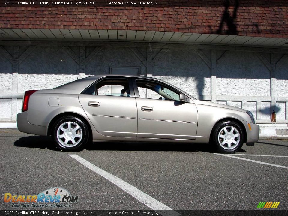 2003 Cadillac CTS Sedan Cashmere / Light Neutral Photo #3