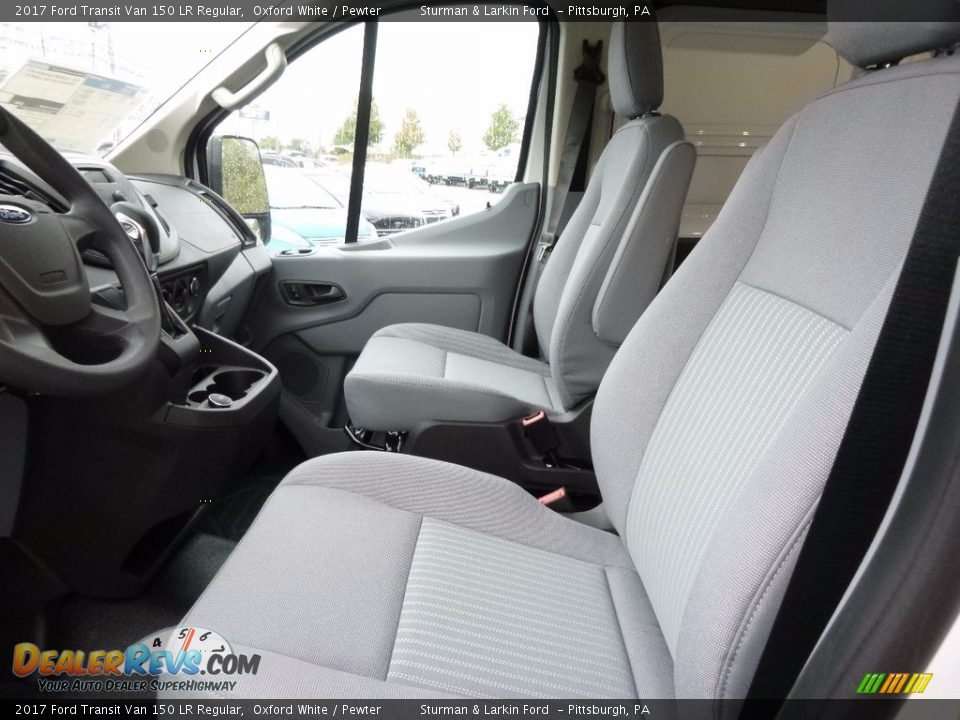 Front Seat of 2017 Ford Transit Van 150 LR Regular Photo #10