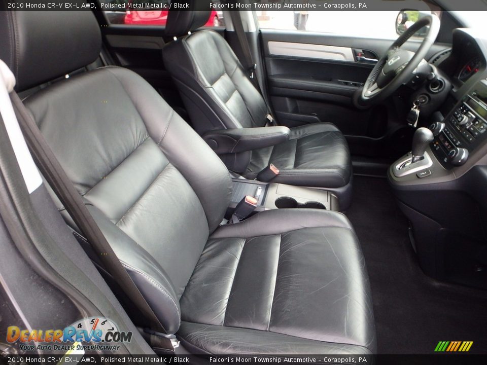 2010 Honda CR-V EX-L AWD Polished Metal Metallic / Black Photo #10