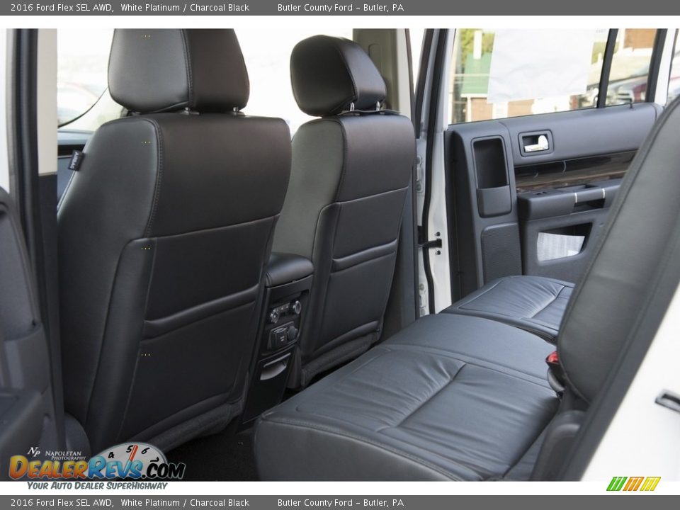 2016 Ford Flex SEL AWD White Platinum / Charcoal Black Photo #10