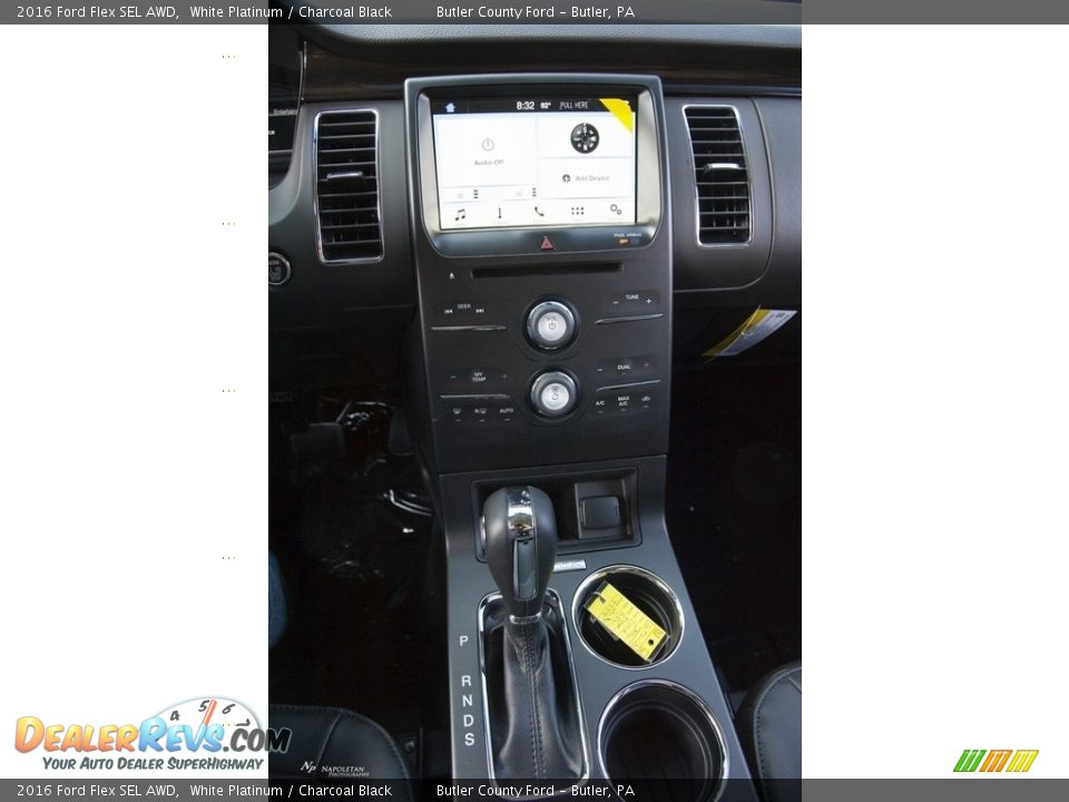 2016 Ford Flex SEL AWD White Platinum / Charcoal Black Photo #13