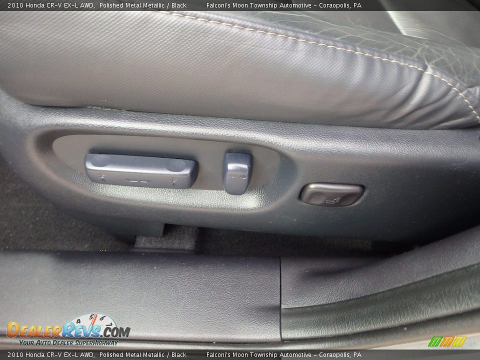 2010 Honda CR-V EX-L AWD Polished Metal Metallic / Black Photo #19