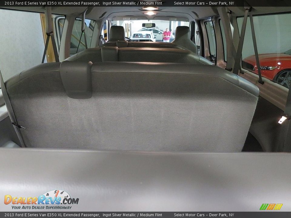 2013 Ford E Series Van E350 XL Extended Passenger Ingot Silver Metallic / Medium Flint Photo #14