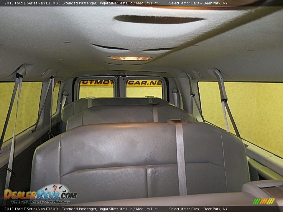 2013 Ford E Series Van E350 XL Extended Passenger Ingot Silver Metallic / Medium Flint Photo #16