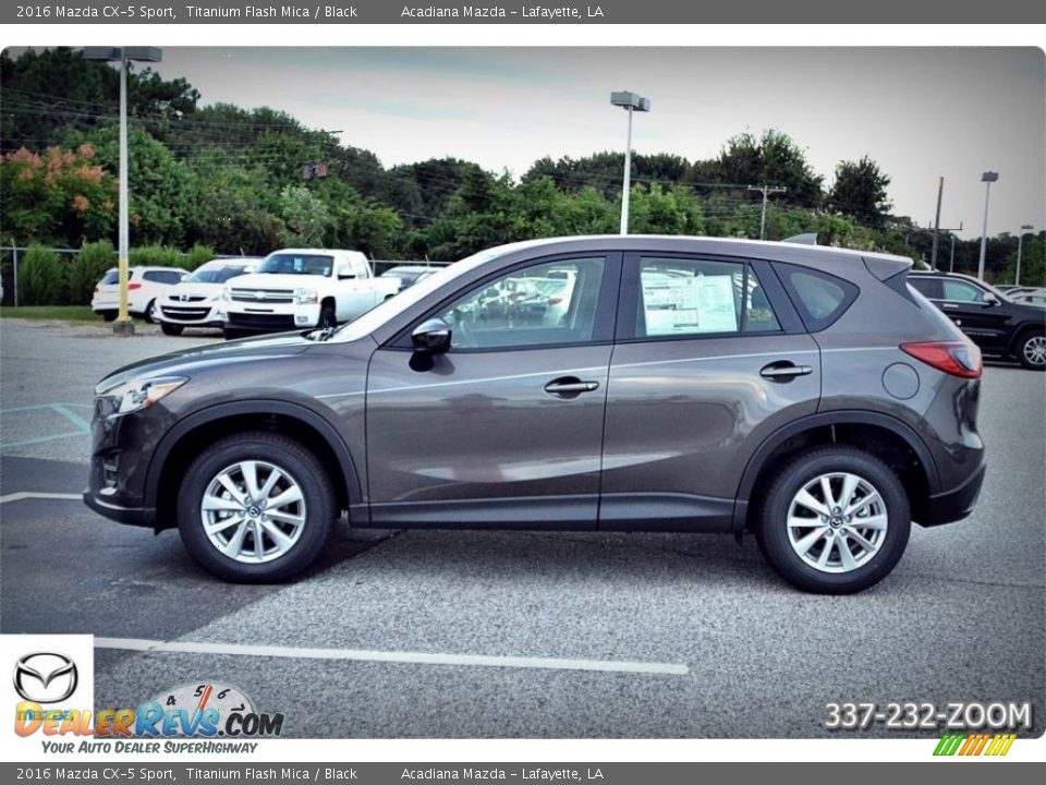 2016 Mazda CX-5 Sport Titanium Flash Mica / Black Photo #2