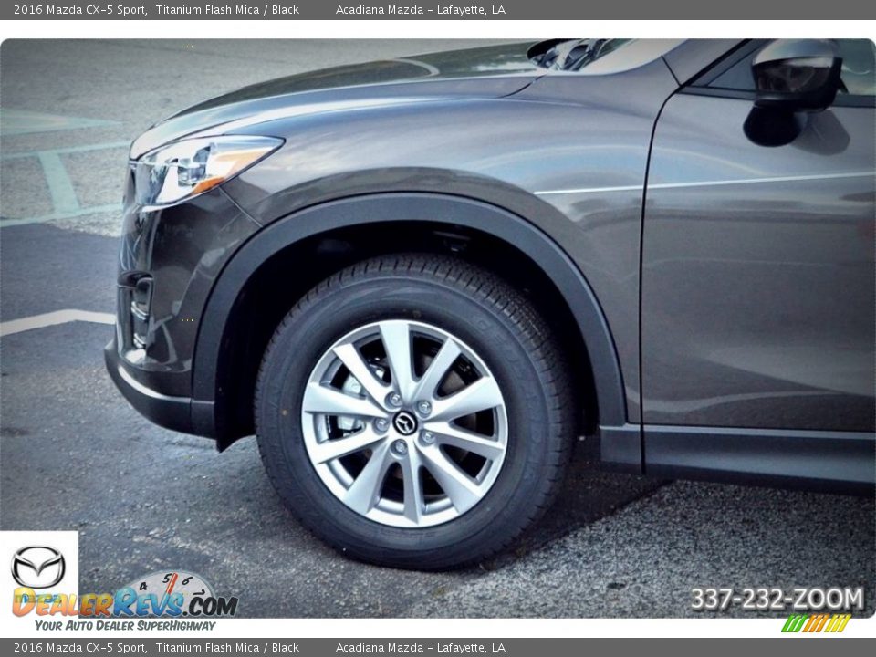 2016 Mazda CX-5 Sport Titanium Flash Mica / Black Photo #3