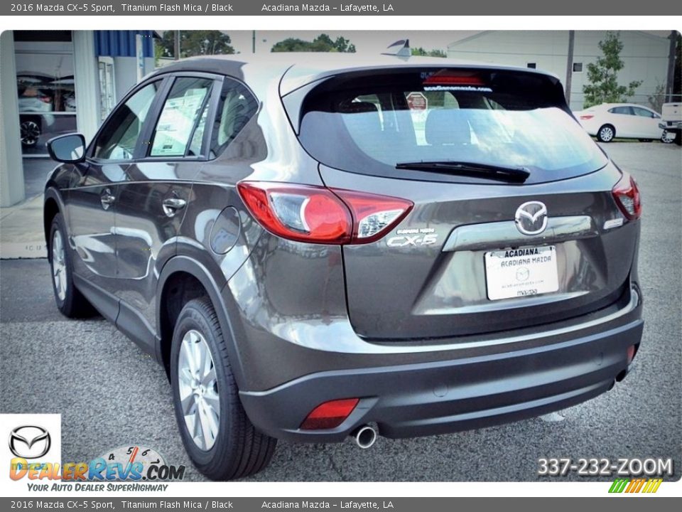 2016 Mazda CX-5 Sport Titanium Flash Mica / Black Photo #5