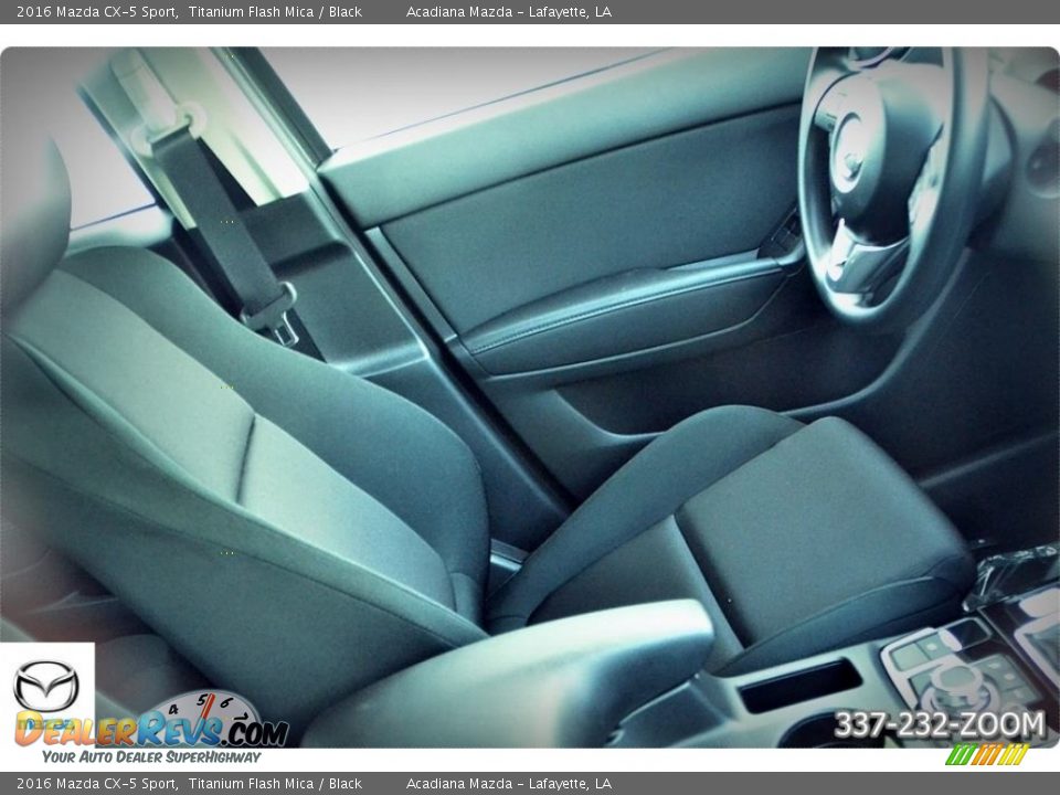 2016 Mazda CX-5 Sport Titanium Flash Mica / Black Photo #7