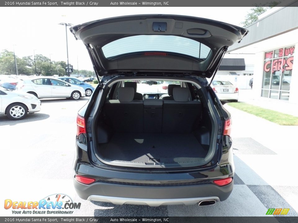 2016 Hyundai Santa Fe Sport Twilight Black / Gray Photo #5