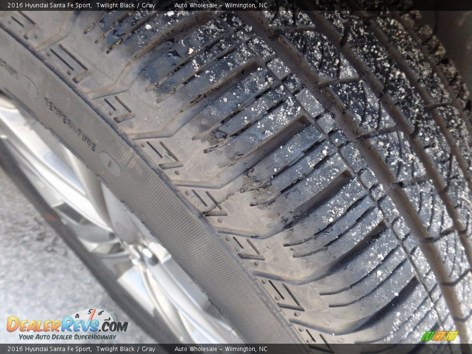 2016 Hyundai Santa Fe Sport Twilight Black / Gray Photo #9