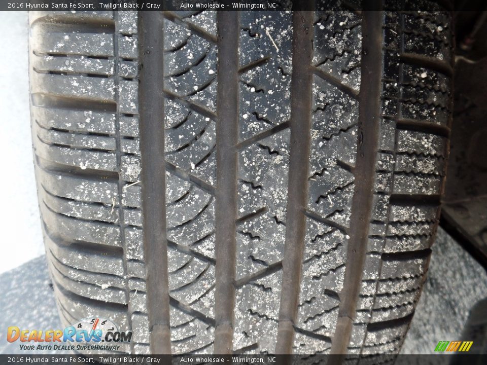 2016 Hyundai Santa Fe Sport Twilight Black / Gray Photo #10