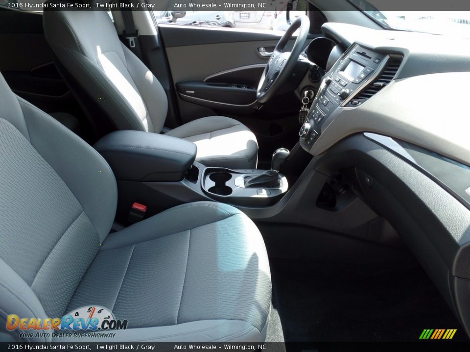 2016 Hyundai Santa Fe Sport Twilight Black / Gray Photo #13