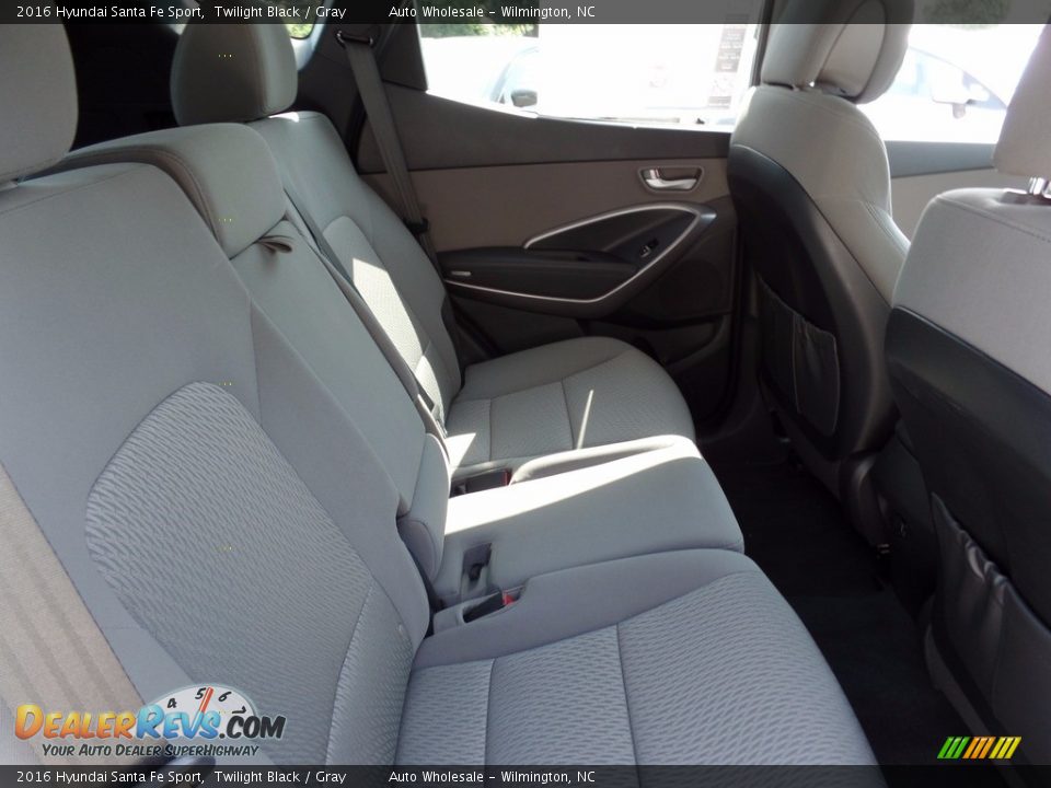 2016 Hyundai Santa Fe Sport Twilight Black / Gray Photo #14