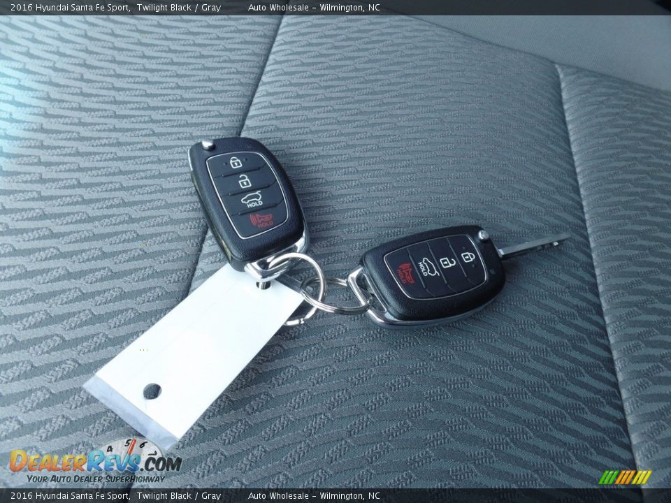 2016 Hyundai Santa Fe Sport Twilight Black / Gray Photo #20