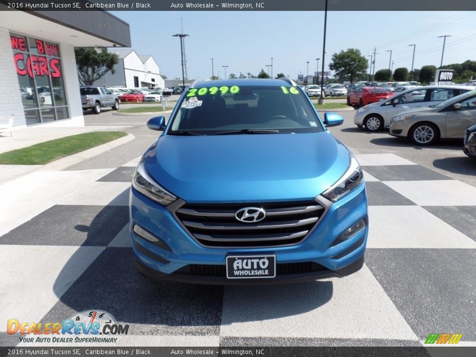 2016 Hyundai Tucson SE Caribbean Blue / Black Photo #2