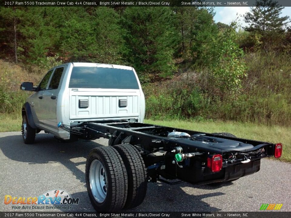 Bright Silver Metallic 2017 Ram 5500 Tradesman Crew Cab 4x4 Chassis Photo #6