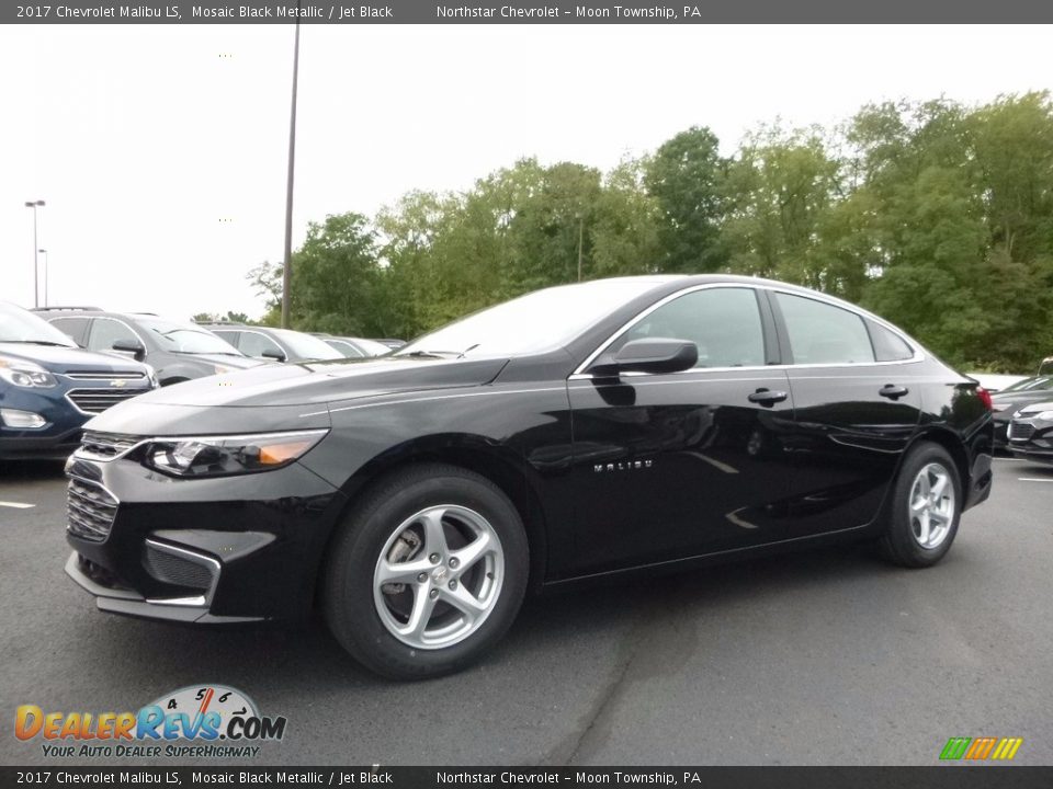 2017 Chevrolet Malibu LS Mosaic Black Metallic / Jet Black Photo #1