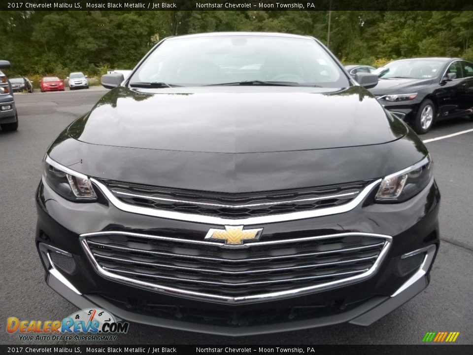 2017 Chevrolet Malibu LS Mosaic Black Metallic / Jet Black Photo #2
