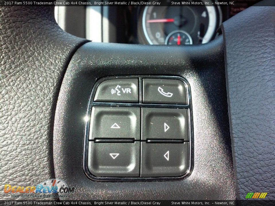 Controls of 2017 Ram 5500 Tradesman Crew Cab 4x4 Chassis Photo #14
