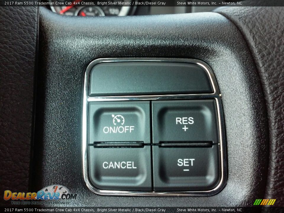 Controls of 2017 Ram 5500 Tradesman Crew Cab 4x4 Chassis Photo #15