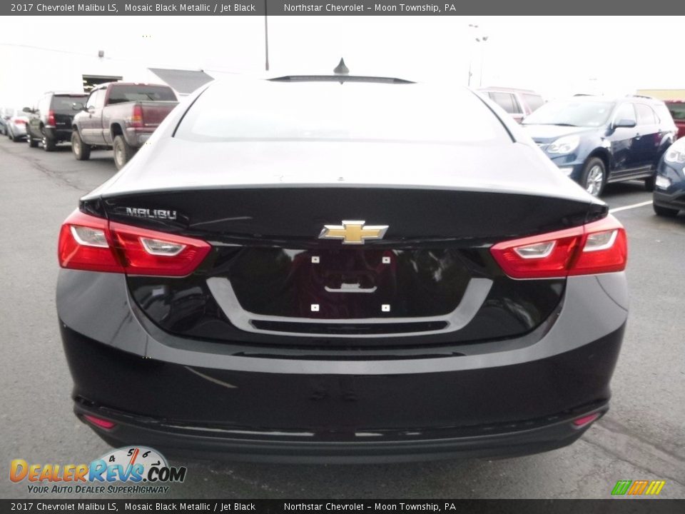 2017 Chevrolet Malibu LS Mosaic Black Metallic / Jet Black Photo #7