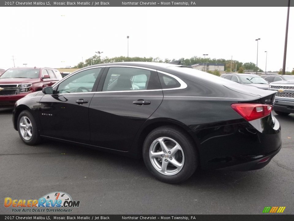 2017 Chevrolet Malibu LS Mosaic Black Metallic / Jet Black Photo #8
