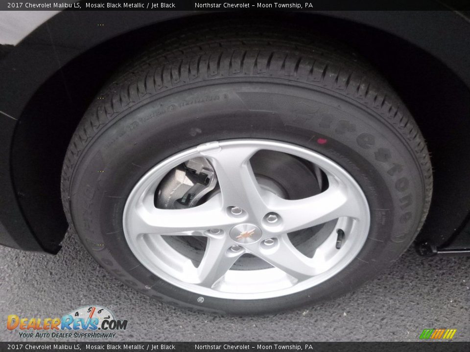 2017 Chevrolet Malibu LS Mosaic Black Metallic / Jet Black Photo #10