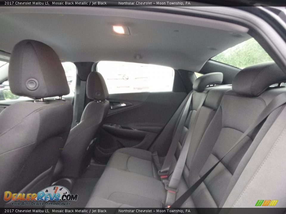 2017 Chevrolet Malibu LS Mosaic Black Metallic / Jet Black Photo #12