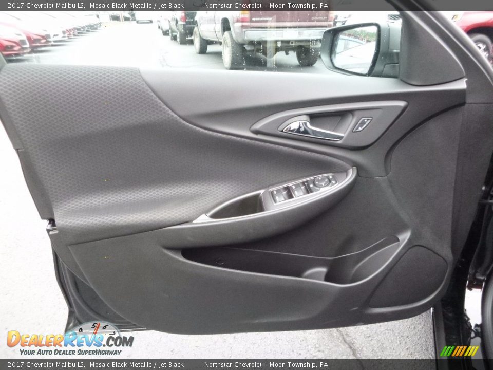 2017 Chevrolet Malibu LS Mosaic Black Metallic / Jet Black Photo #14