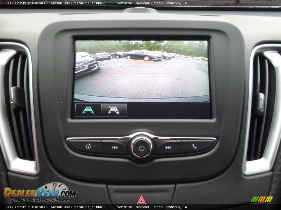 2017 Chevrolet Malibu LS Mosaic Black Metallic / Jet Black Photo #18