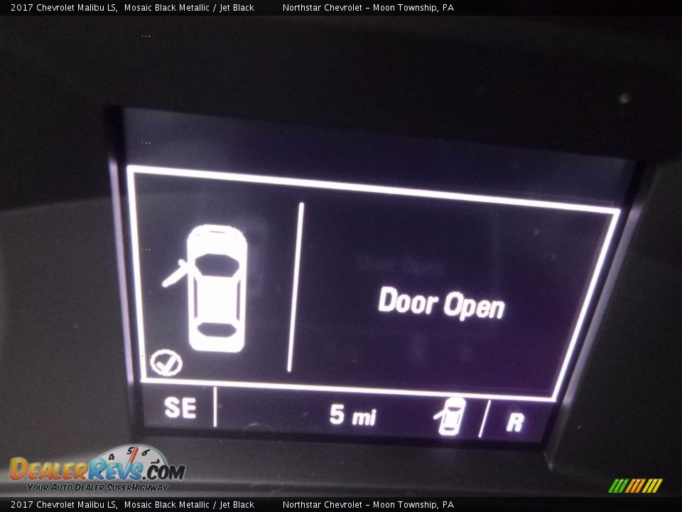 2017 Chevrolet Malibu LS Mosaic Black Metallic / Jet Black Photo #20