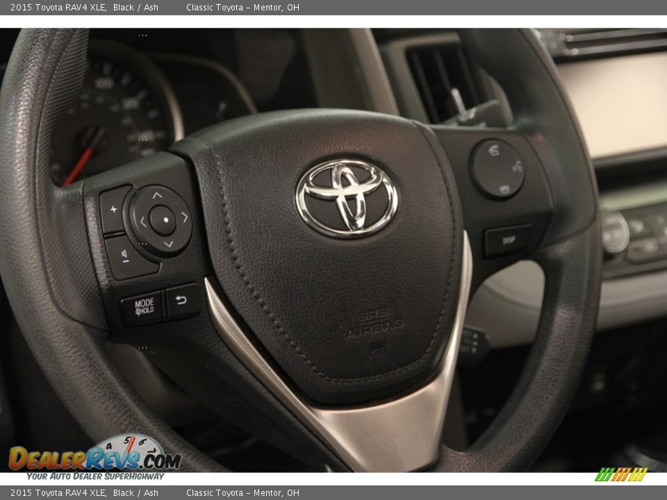 2015 Toyota RAV4 XLE Black / Ash Photo #6