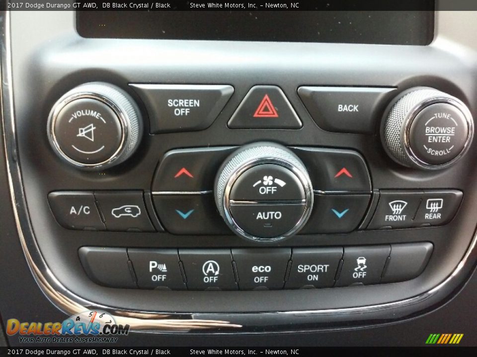 Controls of 2017 Dodge Durango GT AWD Photo #26