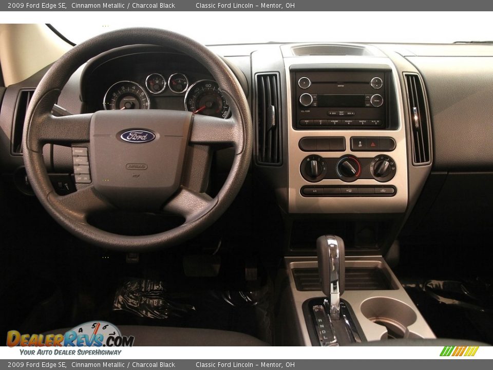2009 Ford Edge SE Cinnamon Metallic / Charcoal Black Photo #15