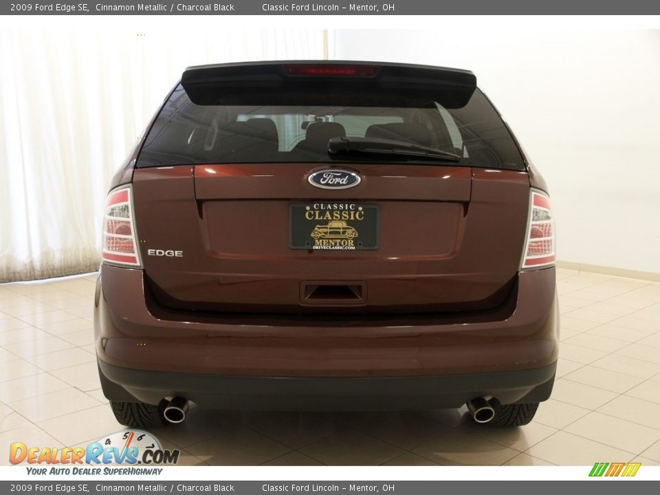 2009 Ford Edge SE Cinnamon Metallic / Charcoal Black Photo #16