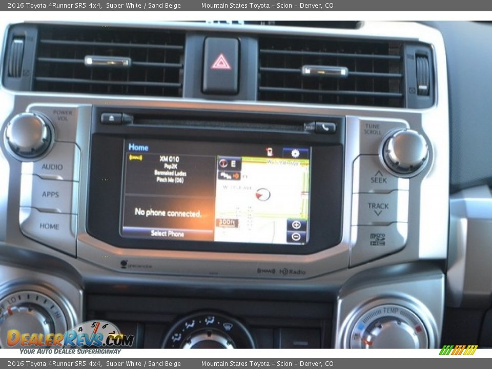 2016 Toyota 4Runner SR5 4x4 Super White / Sand Beige Photo #6